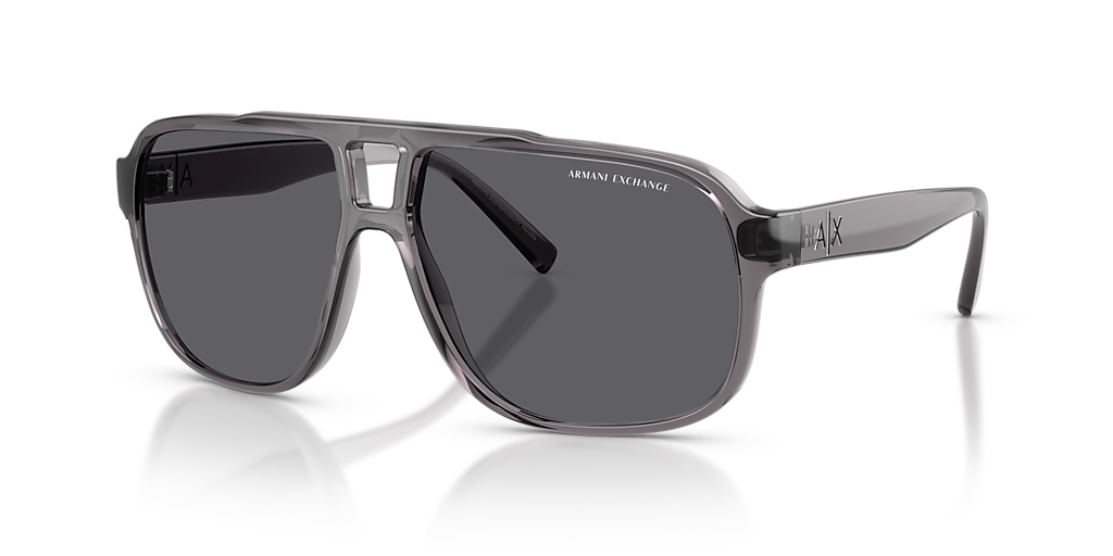 Armani Exchange AX4104S L (61 - 13) with Grey lenses and Grey