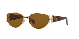 New Authentic Chloé CH0026S 003 Sunglasses – Shiny Gold Frame / Solid Nude Chloé CH0026S XL (59 - 16) with Pink lenses and Black frame  main image 4
