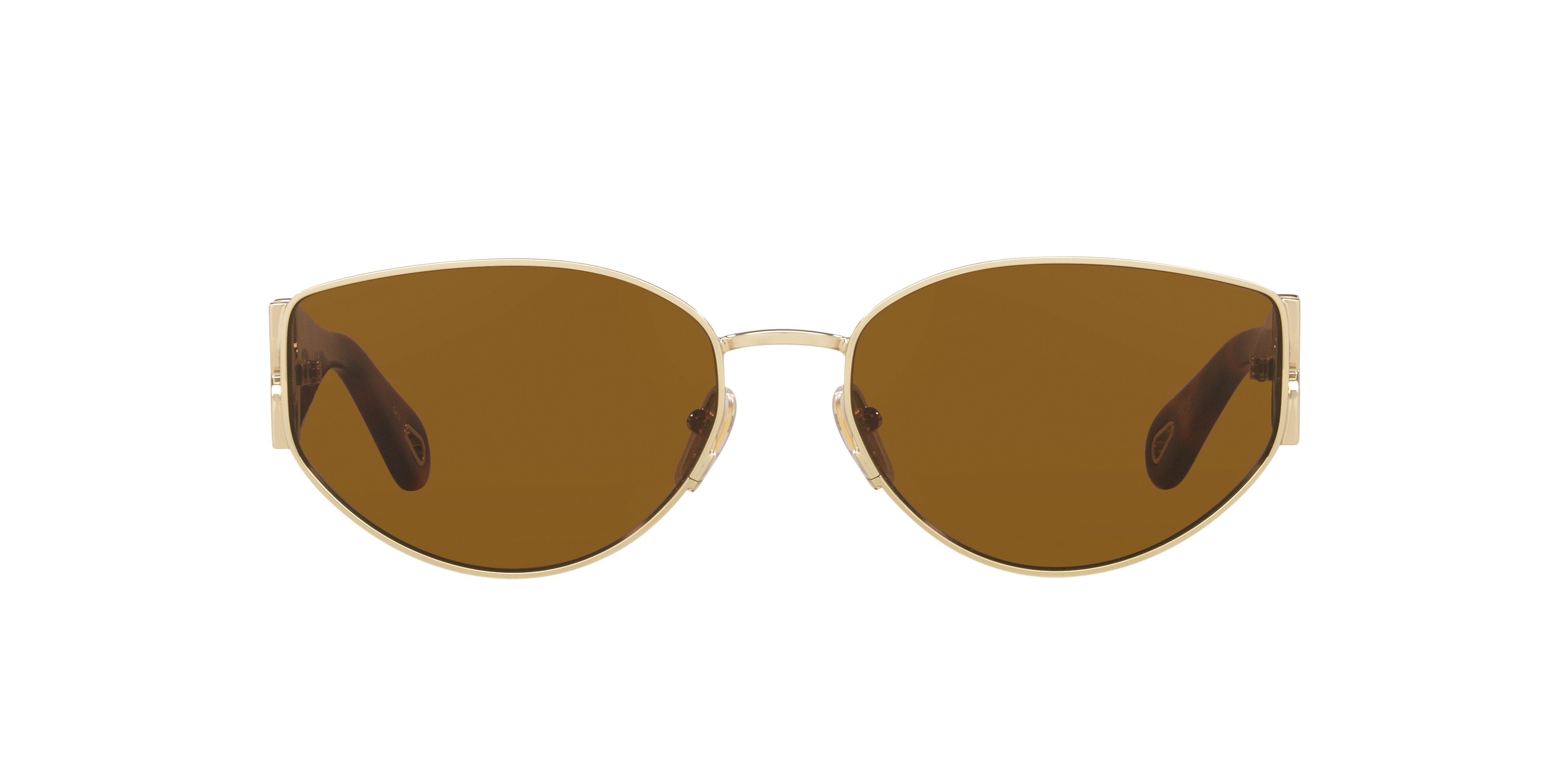 Chloé CH0260S L (59 - 17) with Brown lenses and Gold frame