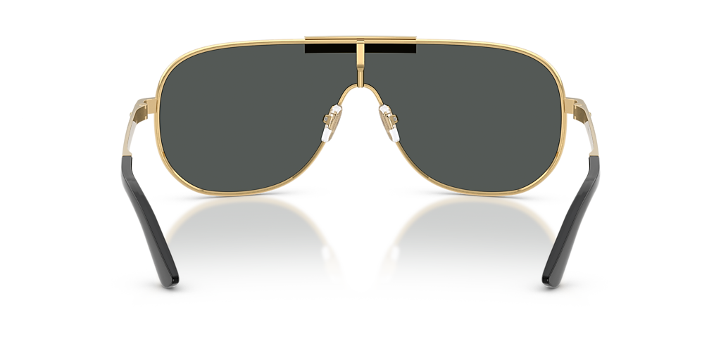 Versace VE2293 XXL (0 - 140) with Grey lenses and Gold frame