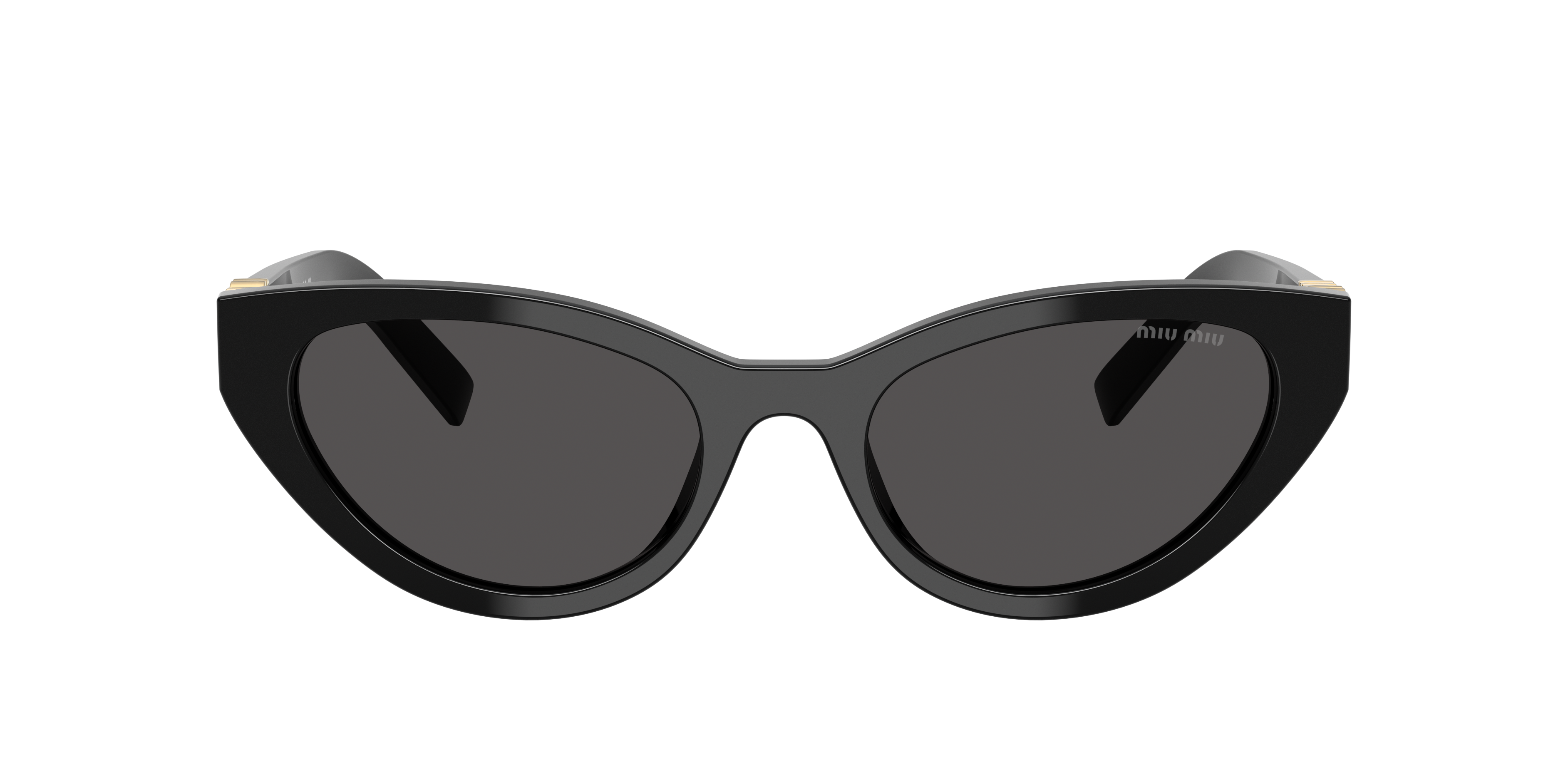 Miu Miu MU A04S L (54 - 20) with Grey lenses and Black frame
