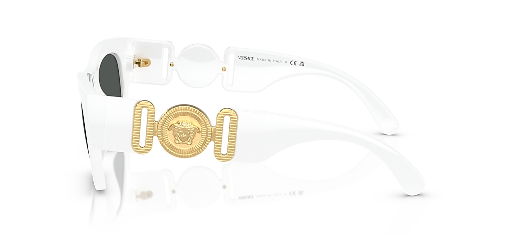 VERSACE VE4479U Black - Men Luxury Sunglasses, Dark Grey Lens