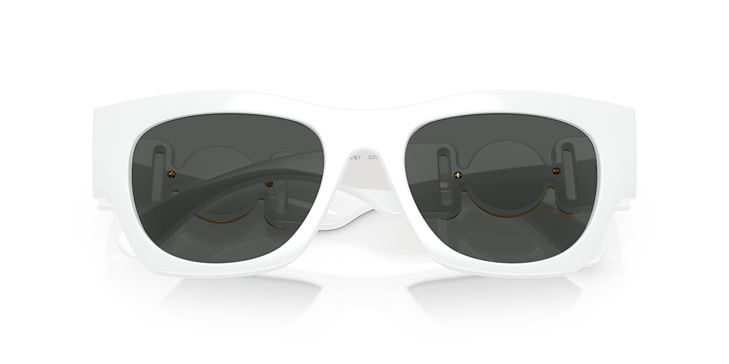 VERSACE VE4479U Black - Men Luxury Sunglasses, Dark Grey Lens