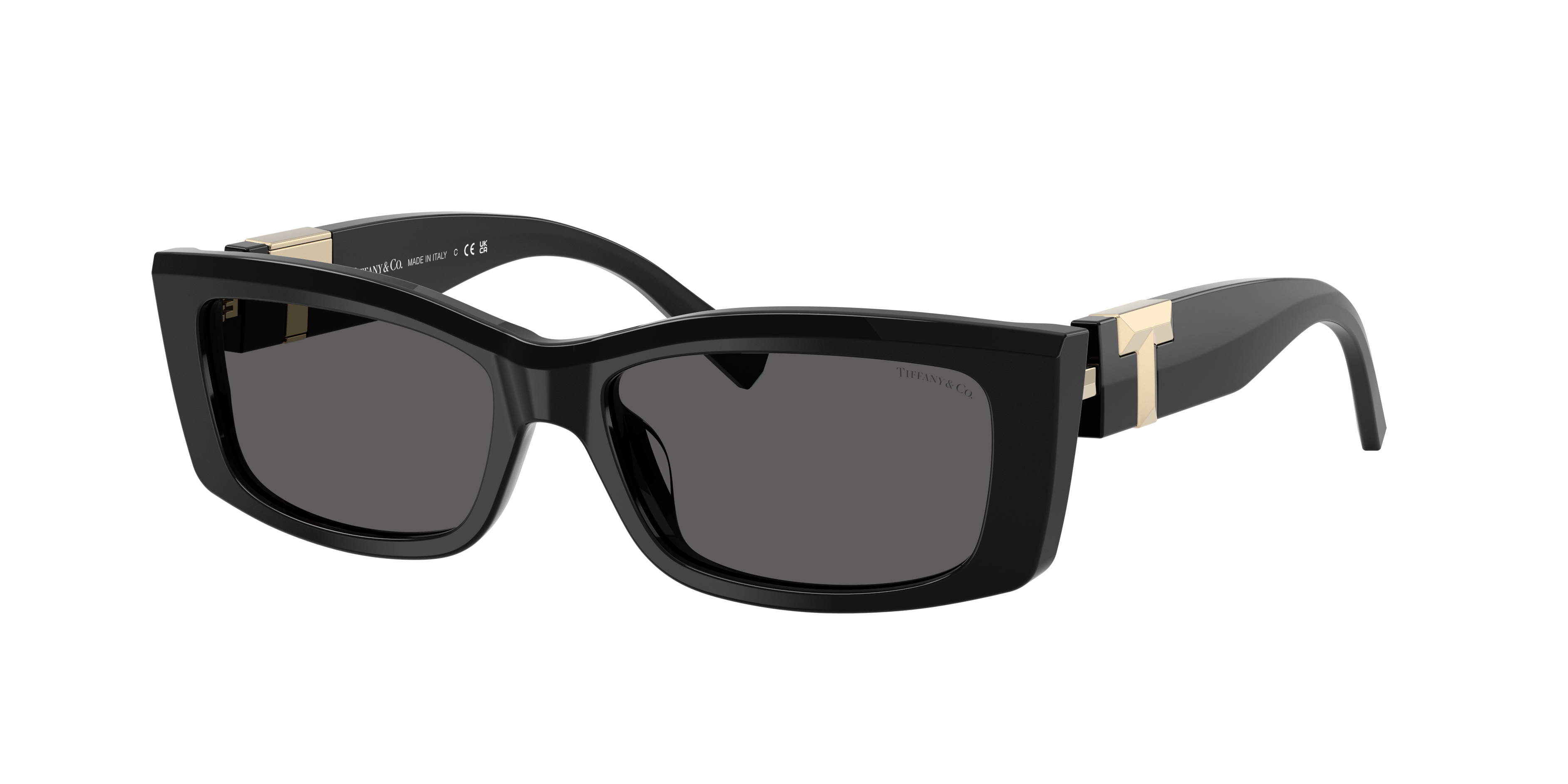 Tiffany & Co. Woman Sunglass TF4240U -  Frame color: Black, Lens color: Dark Grey