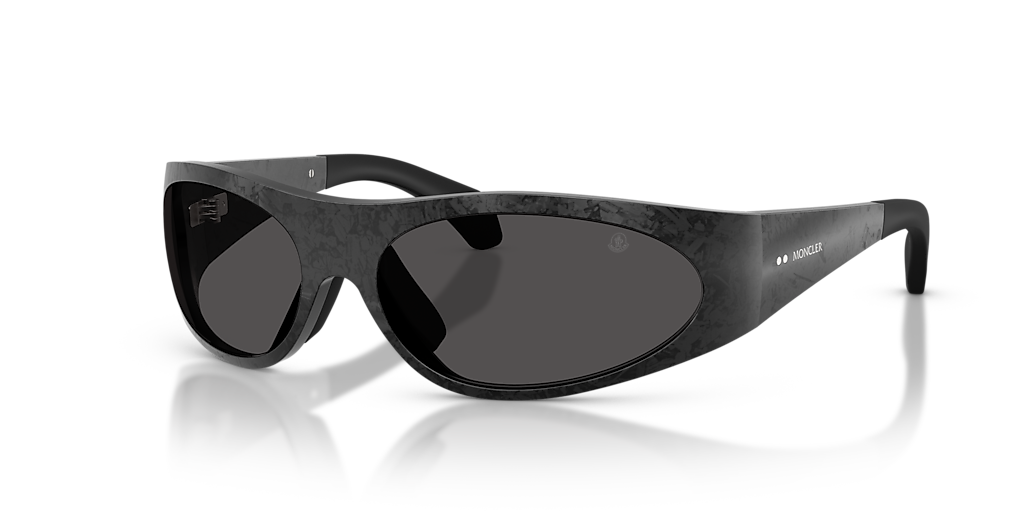 Moncler ME7001 Inara L (64 - 16) with Grey lenses and Black frame
