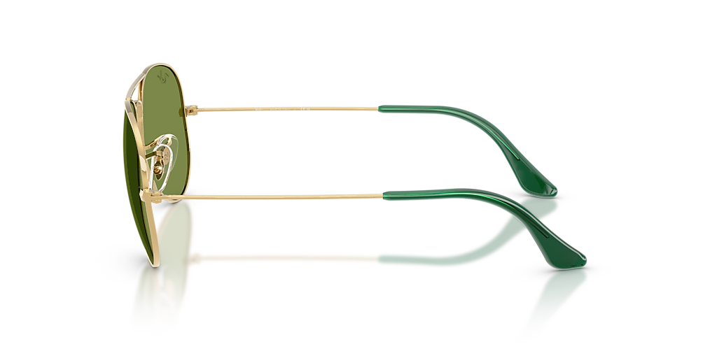 Ray-Ban Aviator Large Metal XXL (62 - 14) with Green lenses and
