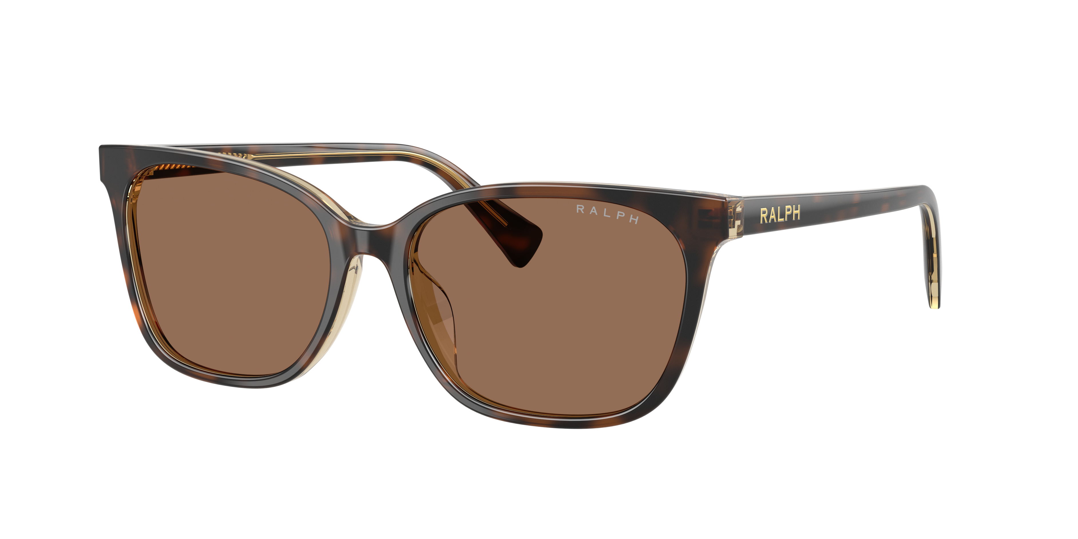 Ralph Woman Sunglass RA5348U -  Frame color: Tortoise/Transparent, Lens color: Brown