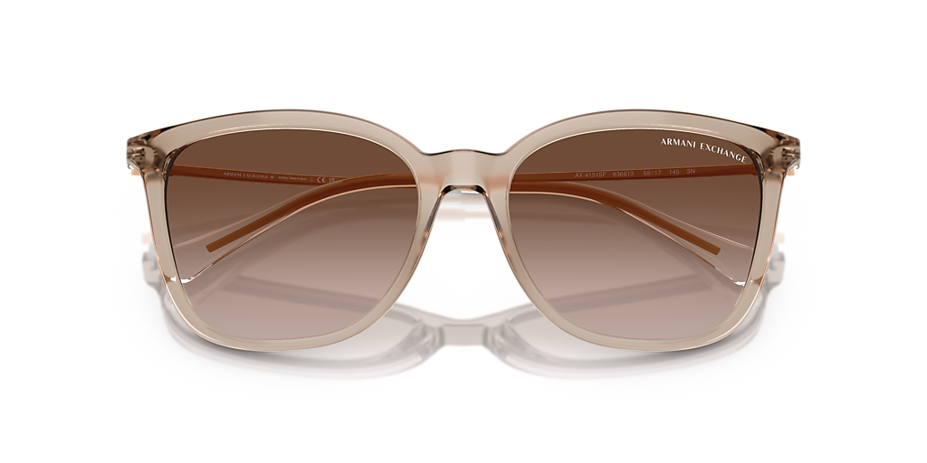 Summer プロフィールご確認 専用ARMANI Armani Exchange AX4151SF L (55 - 17) with Brown lenses and Beige