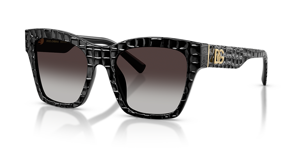 Dolce&Gabbana DG4512 L (53 - 20) with Grey lenses and Black frame