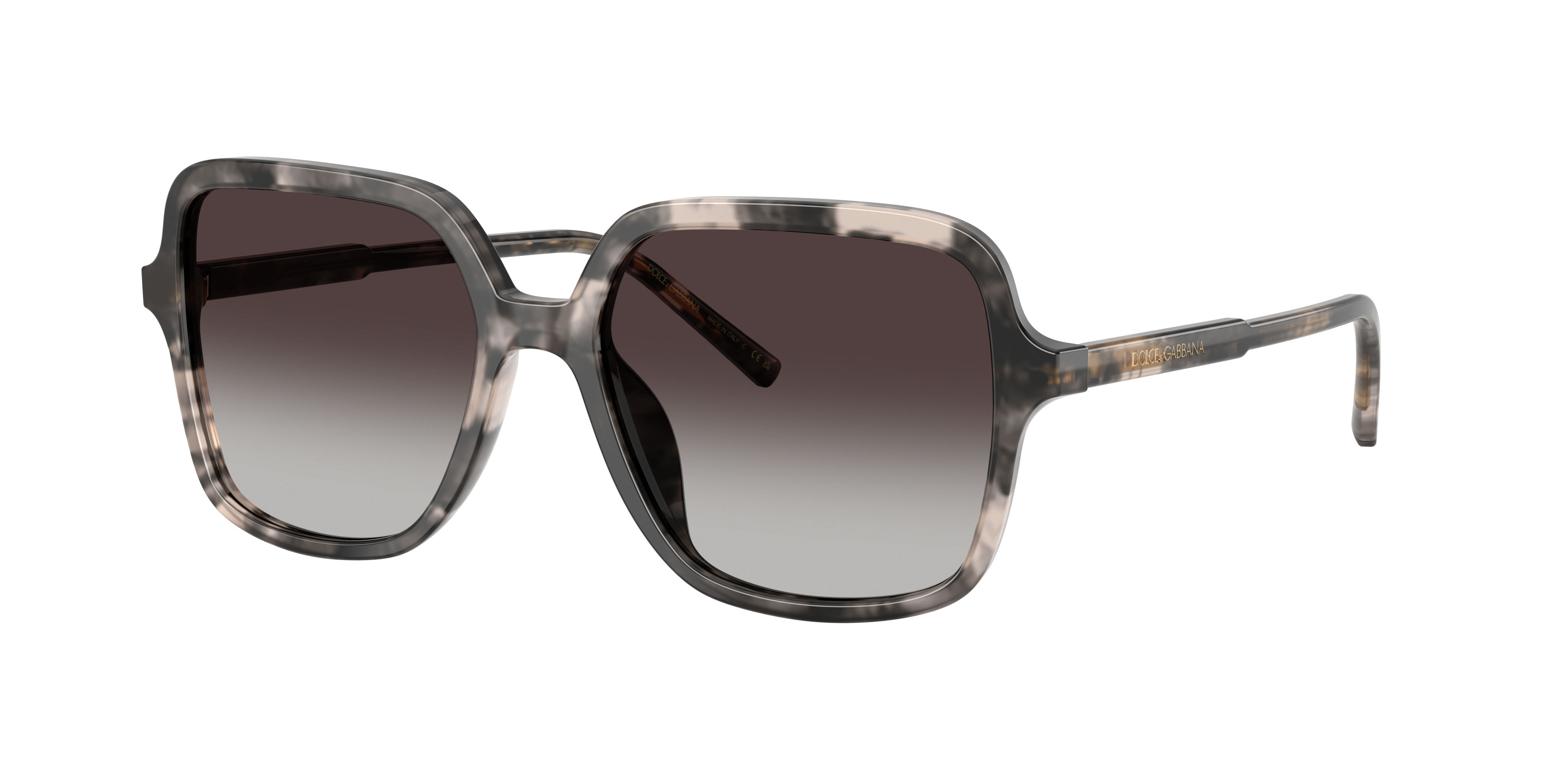 Dolce&Gabbana Woman Sunglass DG4539 -  Frame color: Grey Havana, Lens color: Grey Gradient