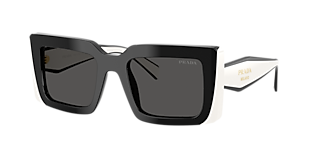 Prada PR 26ZS M (55 - 16) with Brown lenses and Tortoise frame