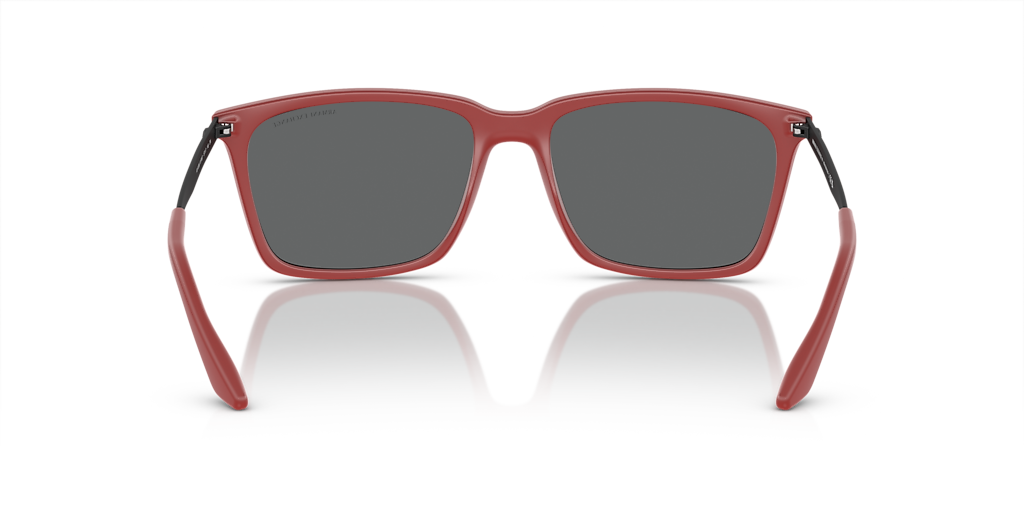 Armani Exchange AX4138S XL (57 - 17) with Grey lenses and Red