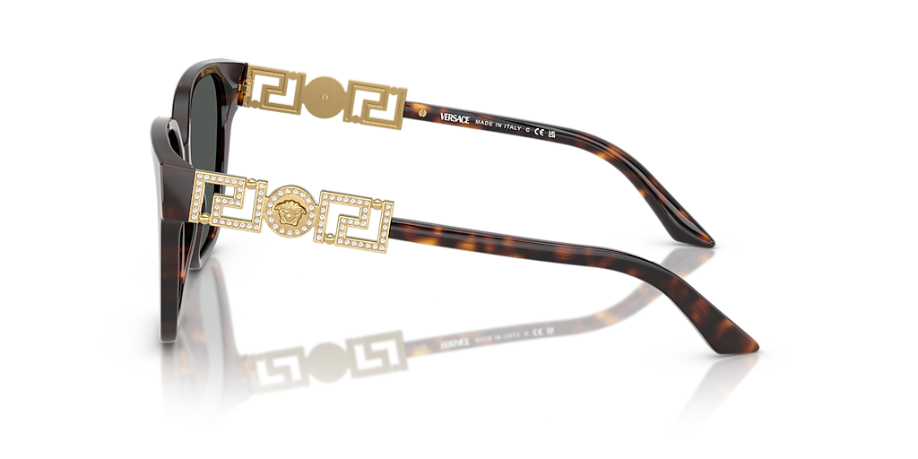 Versace VE4471B L (56 - 16) with Grey lenses and Tortoise frame