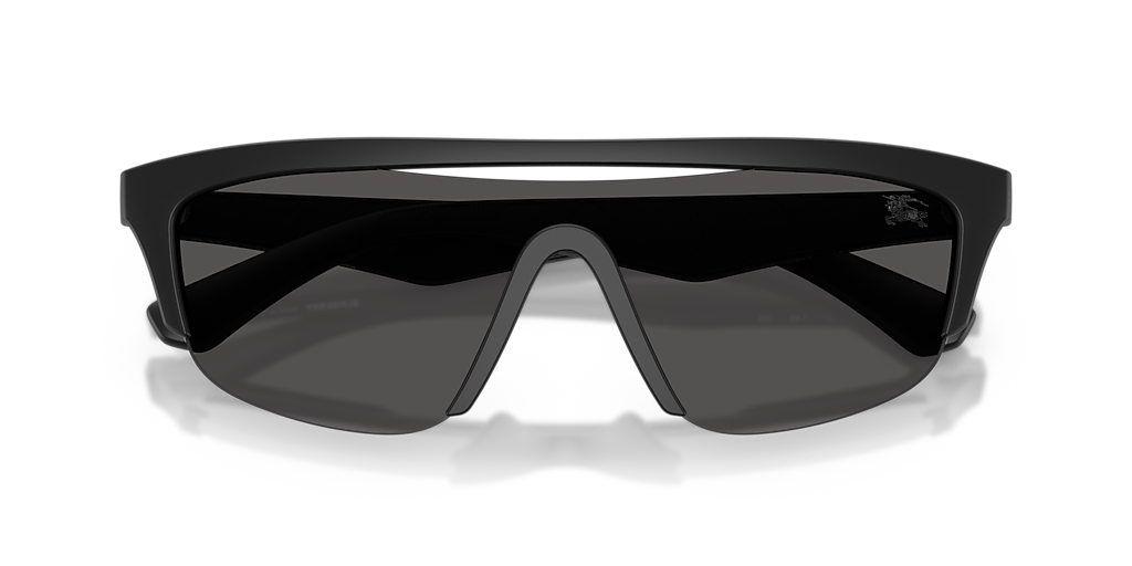 BURBERRY BE4460U Matte Black - Men Luxury Sunglasses, Dark Grey Lens