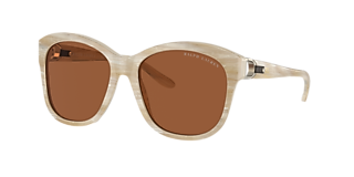 Ralph Lauren RL8215BU 56 Gradient Brown & Stripped Havana