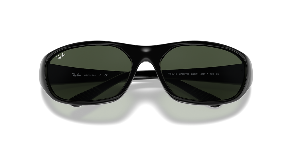 イタリア製 Ray-Ban DADDY-O RB2016(W3265) レイバン Ray-Ban RB2016 Daddy-O XL (59 - 17) with Green lenses and