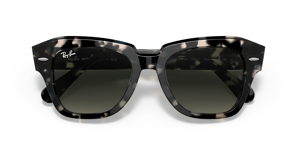 【値下げしました】レイバン　STATE STREET Ray-Ban State Street Fleck L (52 - 20) with Grey lenses and