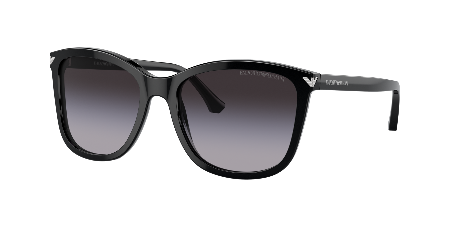 Emporio Armani Woman Sunglass EA4060 -  Frame color: Shiny Black, Lens color: Gradient Grey