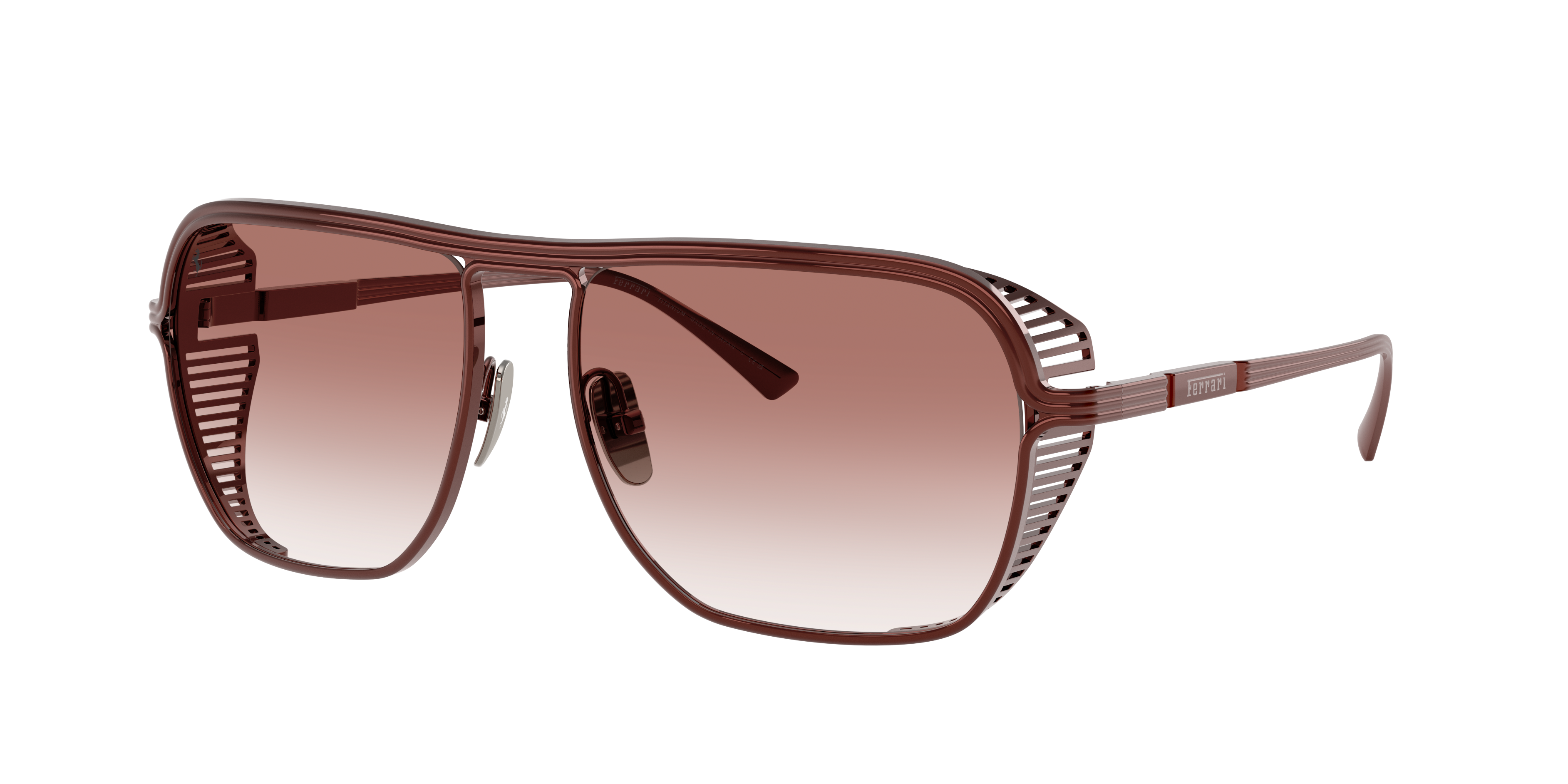 Ferrari Unisex Verlauf Bordeaux Sunglass Fh1014t - Rahmenfarbe: Bordeaux, Linsenfarbe: