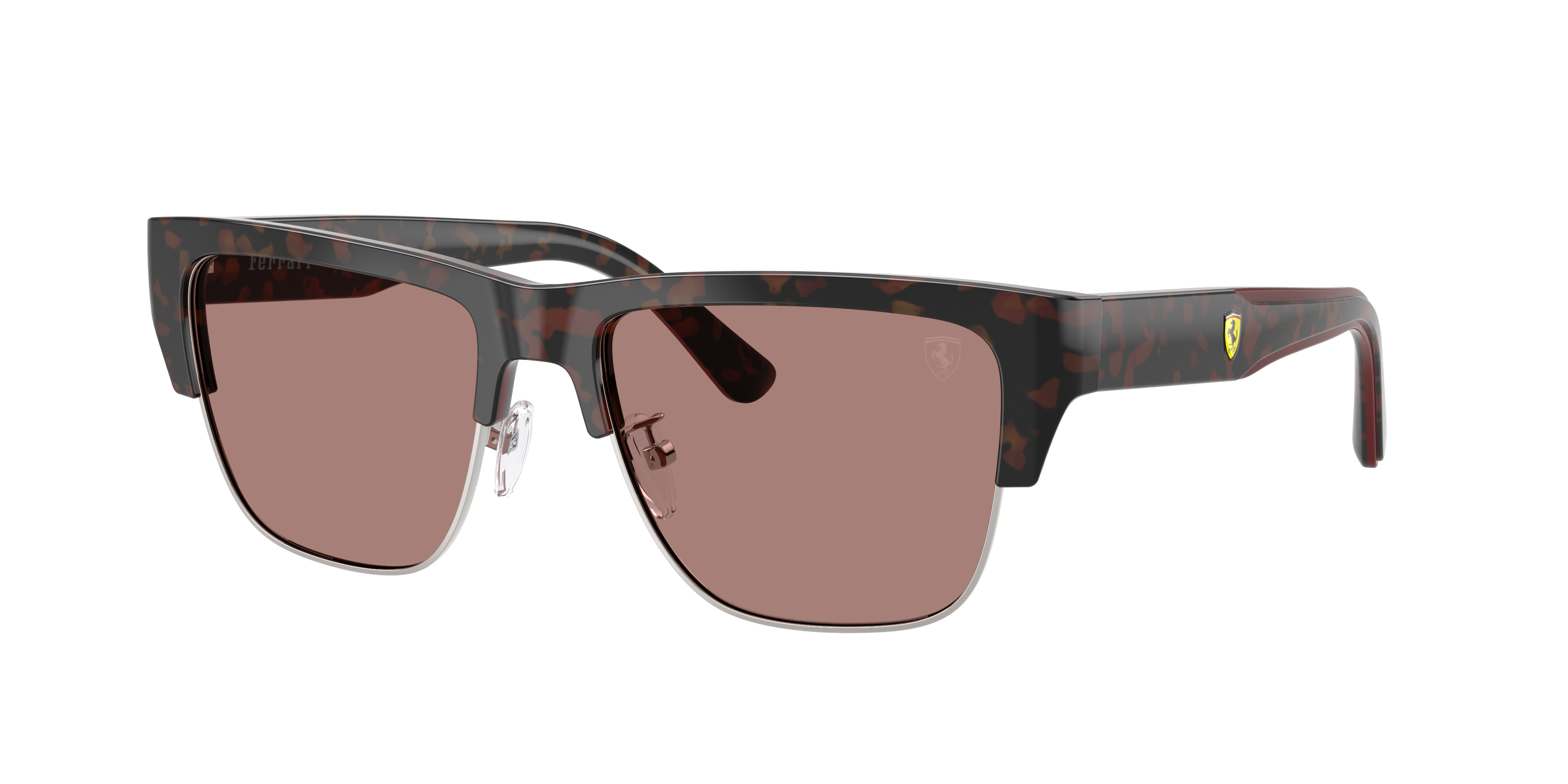 Scuderia Ferrari Man Sunglass FZ6026 -  Frame color: Burgundy Havana, Lens color: Brown