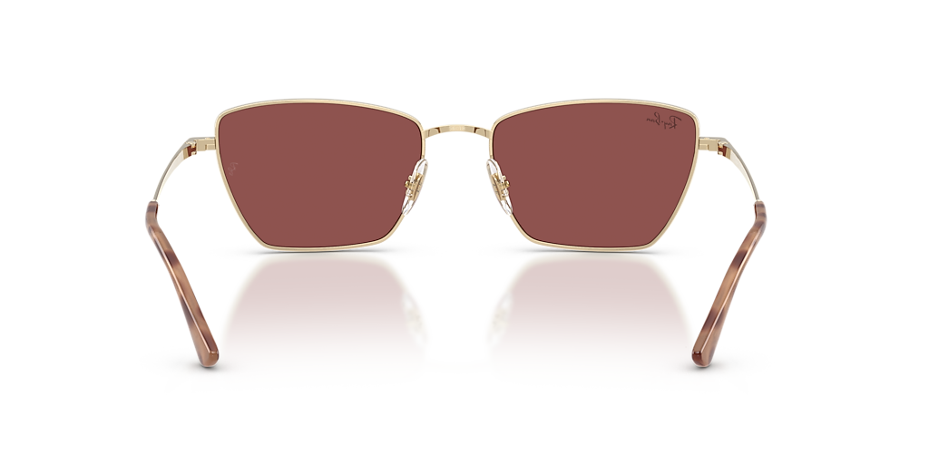 Ray-Ban Drea Bio-Based XXL (56 - 18) with Violet lenses and Gold