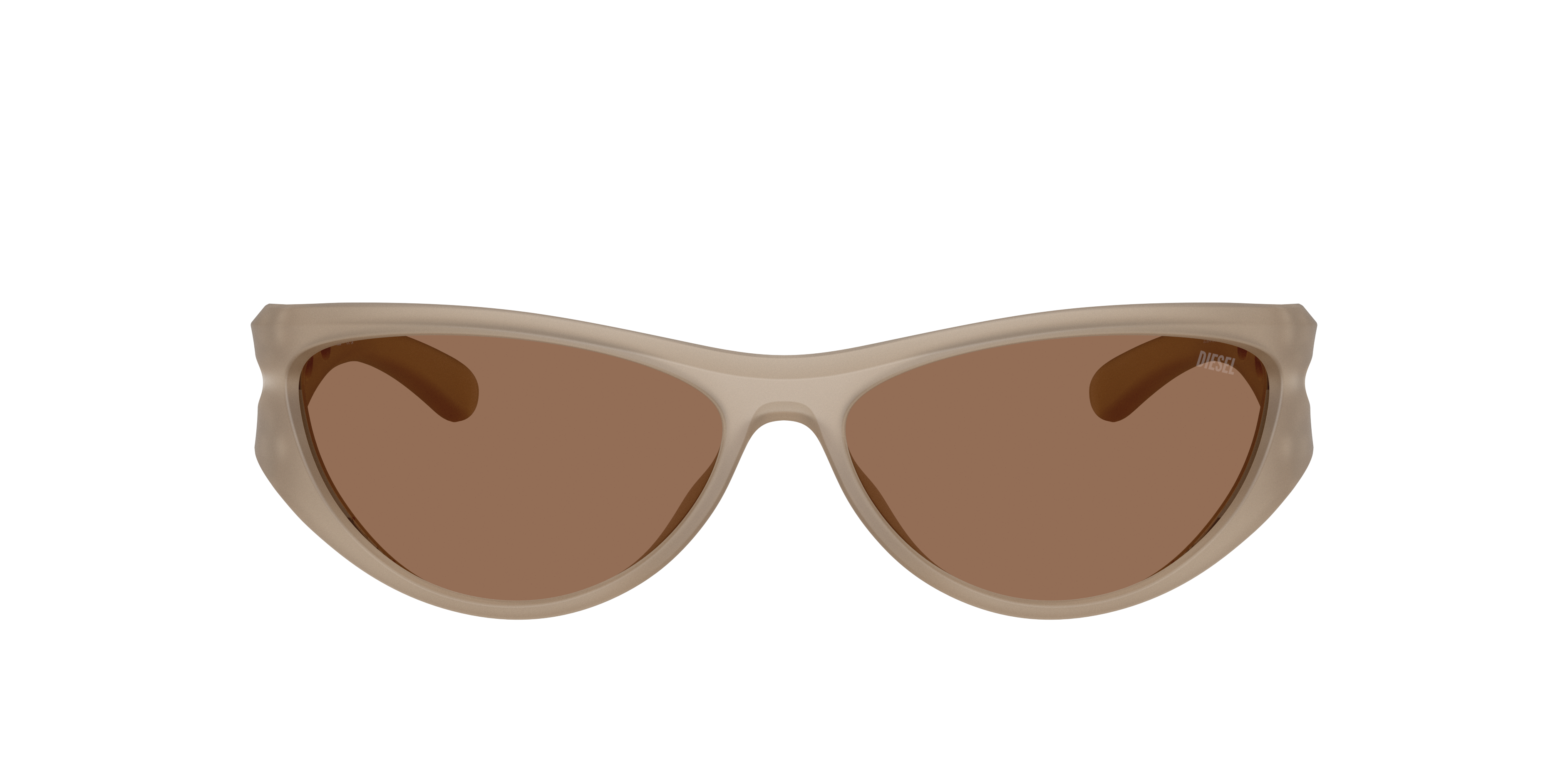 Protected Uv Diesel Cat Eye Sunglasses Calvin Klein Brown Gradient