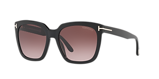 Tom Ford FT0613 XXL (52 - 22) with Grey lenses and Black frame