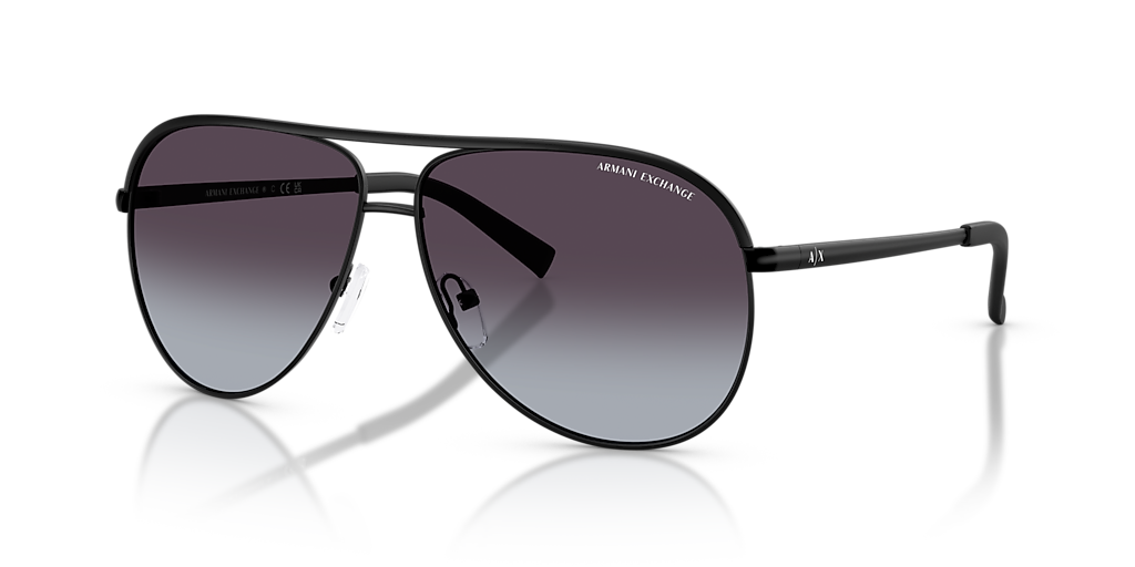 Armani Exchange AX2002 L (61 - 12) with Grey lenses and Black