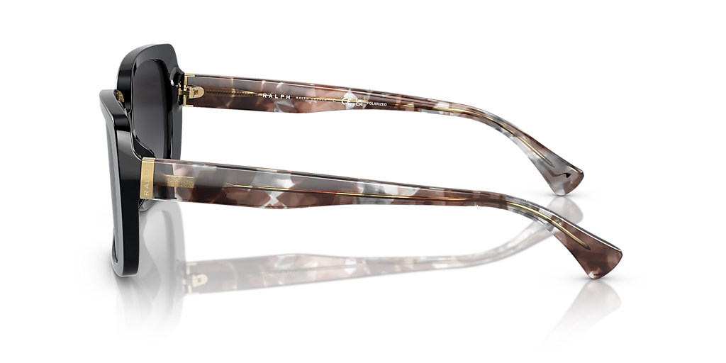 五右衛門様 宛 専用 Ralph RA5298U M (55 - 17) with Grey lenses and Black frame