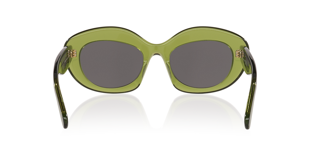 Loewe ロエベ サングラス LW40153I Loewe Curvy LW40153I XS (51 - 20) with Grey lenses and Green