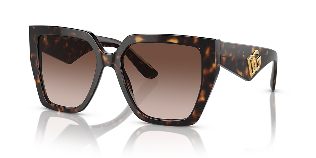 Dolce&Gabbana DG4438 M (55 - 17) with Brown lenses and Tortoise