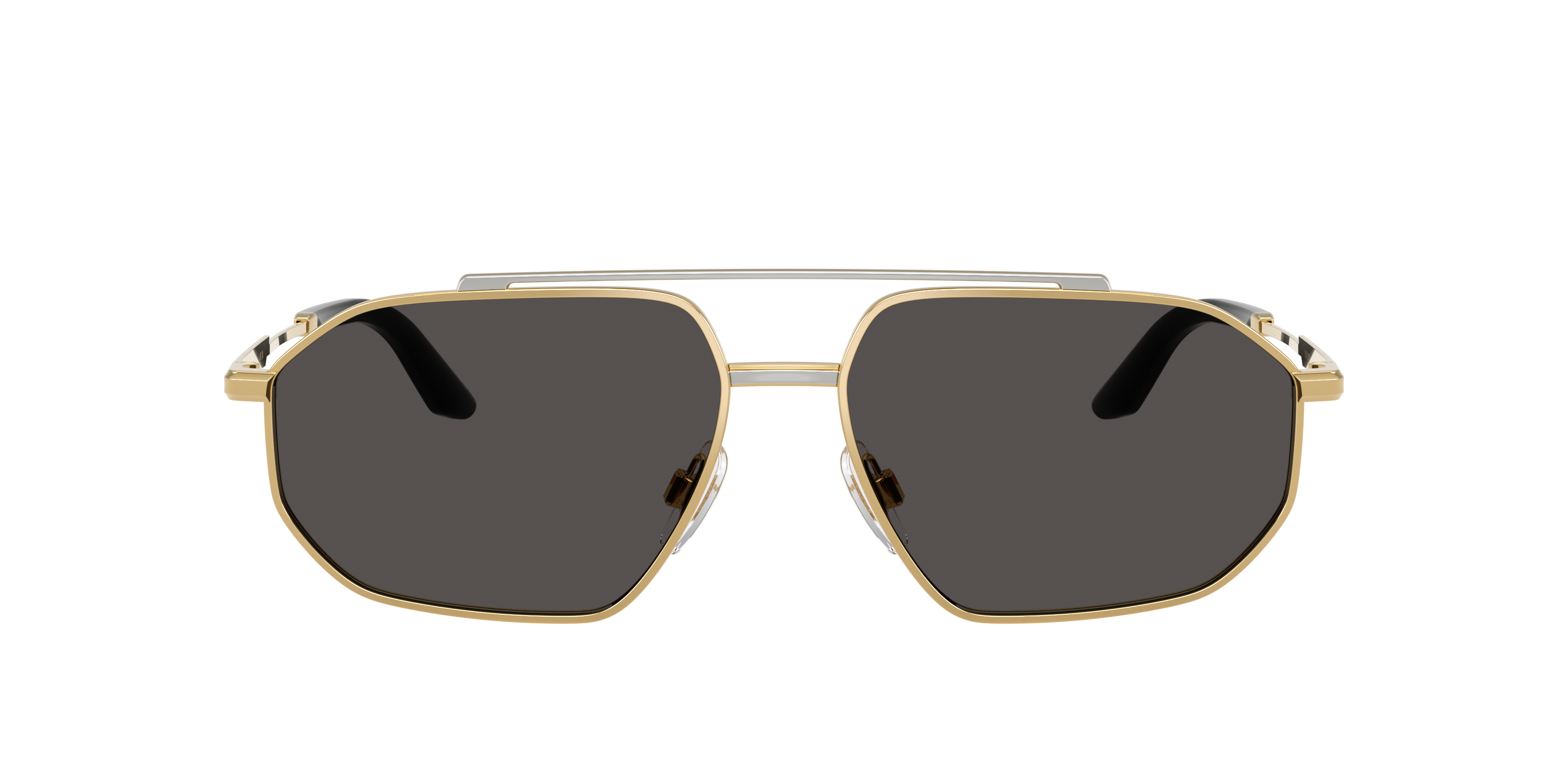 Dolce&Gabbana DG2328 XL (59 - 15) with Grey lenses and Gold frame