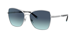 Tiffany & Co. TF3074 59 Blue Gradient & Rubedo Sunglasses 