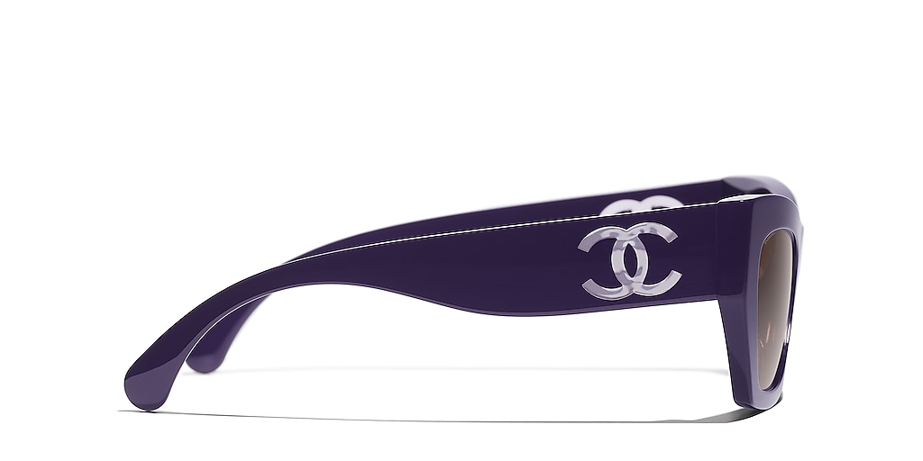 Chanel Cat Eye Sunglasses CH5527 S (54 - 17) with Pink