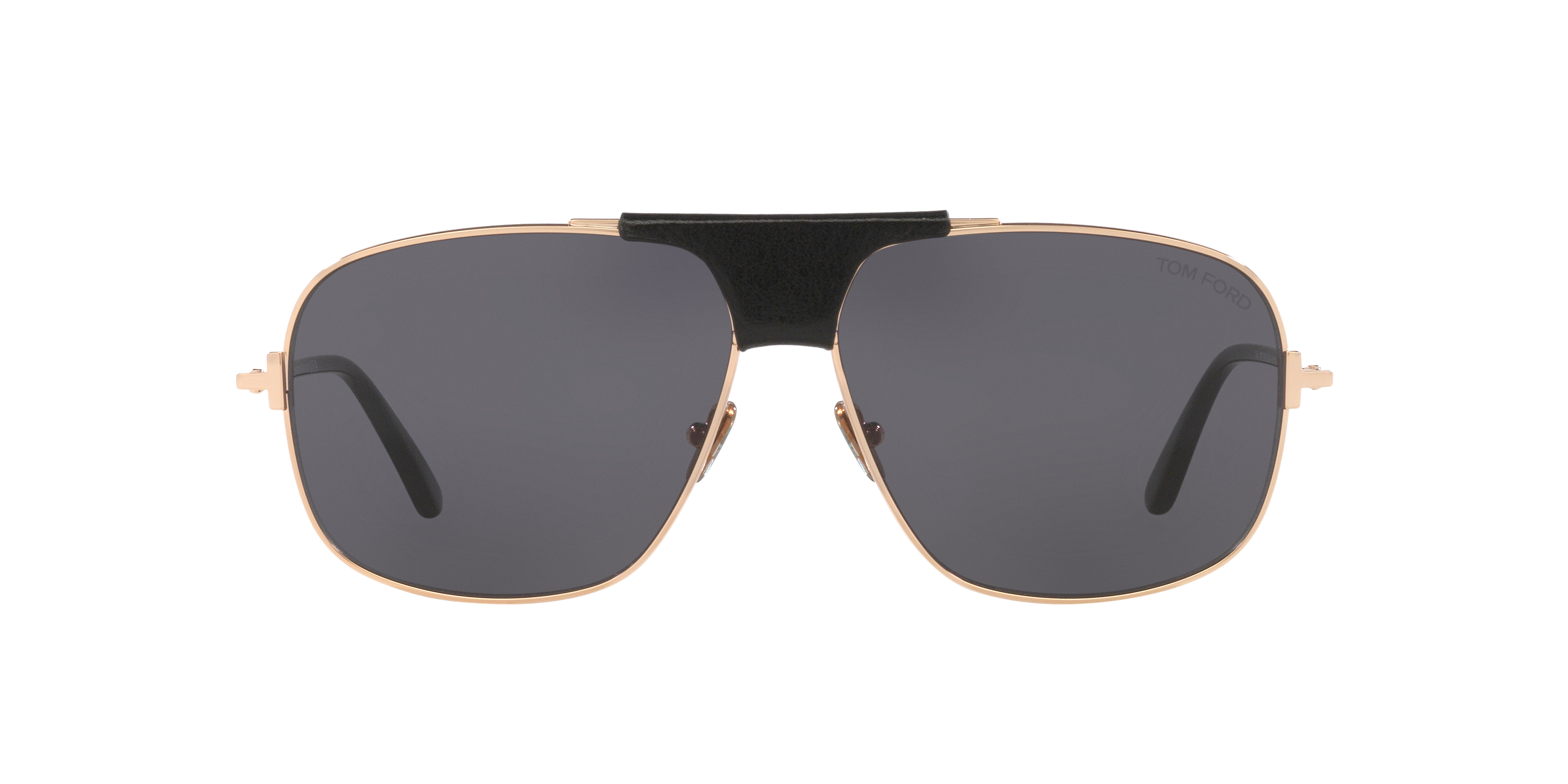 Tom Ford Tex XXL (62 - 13) with Grey lenses and Gold frame