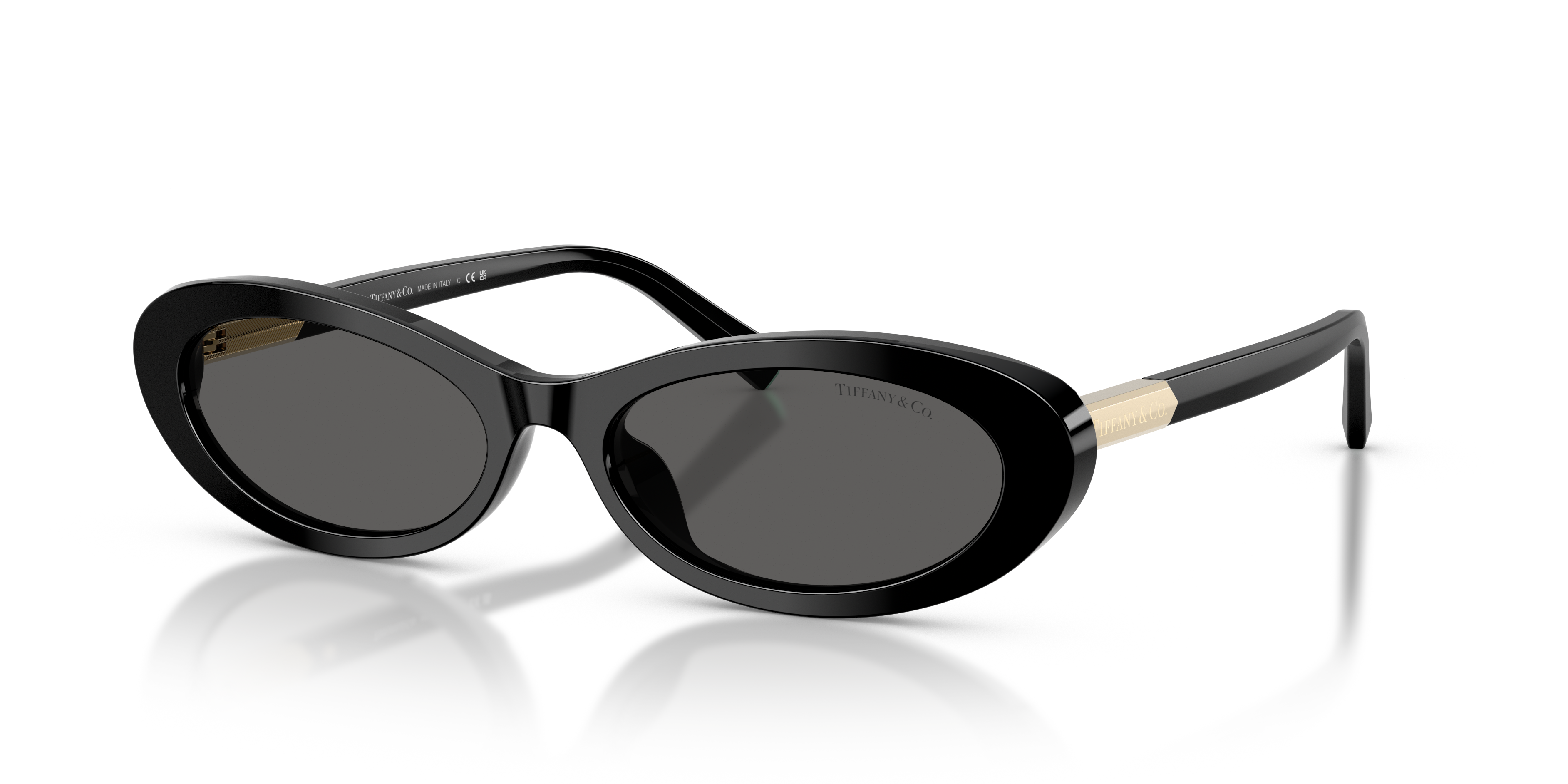 Tiffany & Co. TF4250 L (56 - 17) with Grey lenses and Black frame