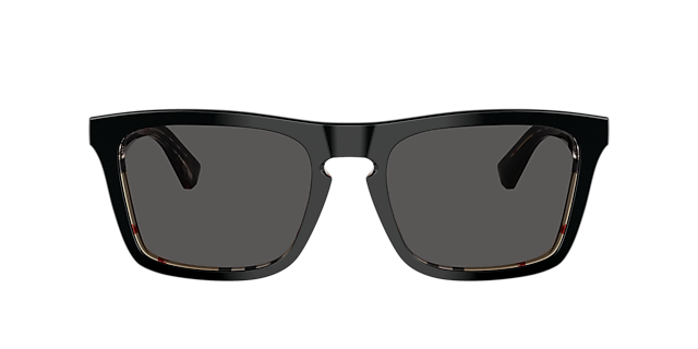 Visit Sunglasses Burberry BE4434F XL (57-20) with Grey lenses and Black frame