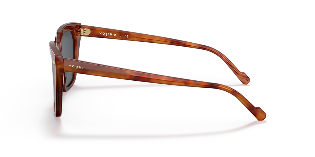 VOGUE EYEWEAR VO5380S Yellow Havana - Men Sunglasses, Dark Grey Lens