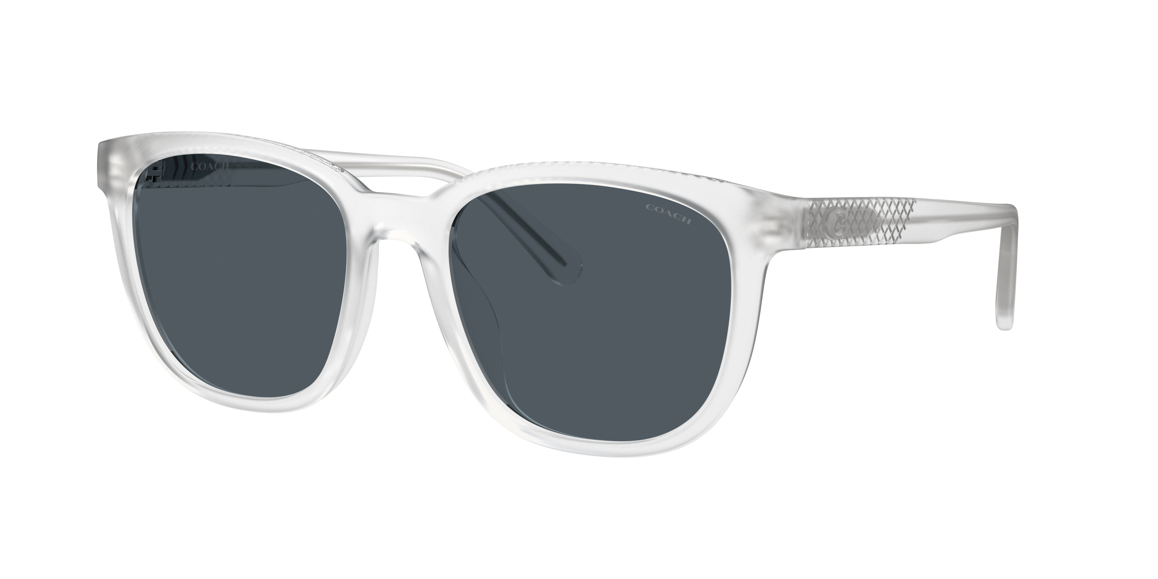 Coach Man Sunglass Hc8442u Cca00 In White