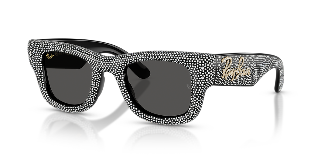 Ray-Ban RB4940BP Wayfarer Puffer Crystal Pavè Edition M (47 - 23