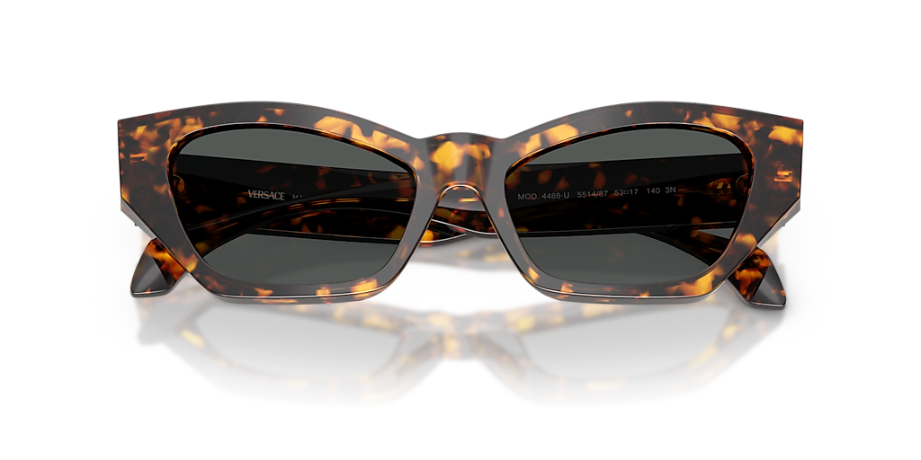 Versace VE4488U M (53 - 17) with Grey lenses and Tortoise