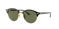 【Ray-Ban】 CLUBROUND CLASSIC RB4246 901 Ray-Ban RB4246 Clubround Classic M (51 - 19) with Green