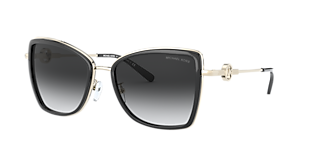 Michael Kors MK1153 Silverton 58 Light Grey Gradient & Shiny