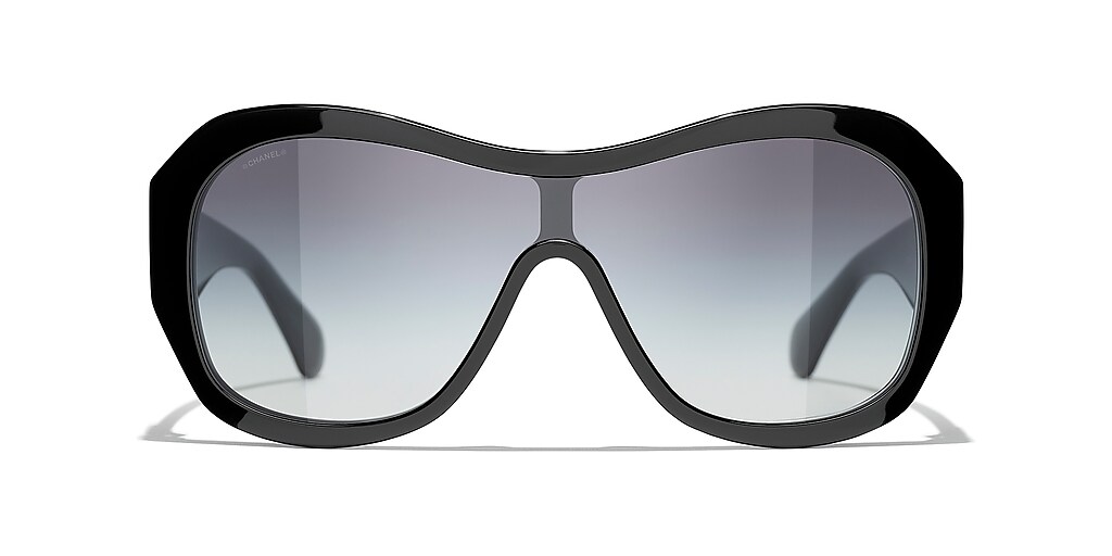 Chanel Shield Sunglasses CH5497B L (0 - 129) with Grey