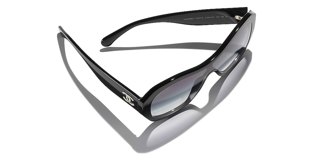CHANEL シャネル ロゴ シールド メガネ サングラス CH5497B CHANEL シャネル ロゴ シールド メガネ サングラス CH5497B