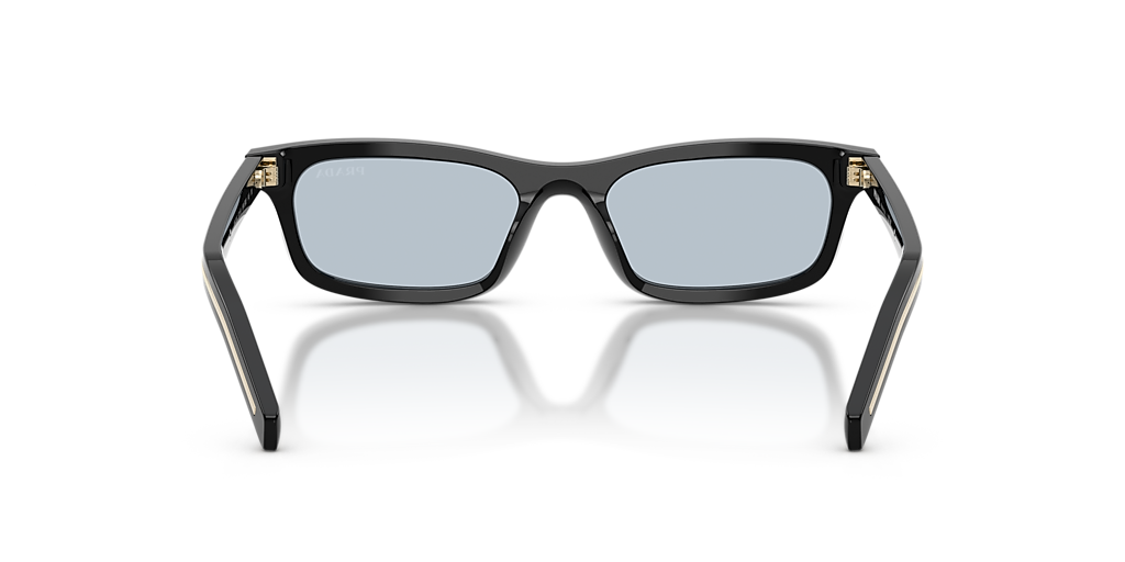 Prada PR D05S S (52 - 18) with Blue lenses and Black frame 