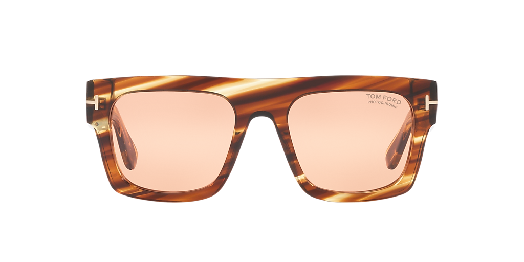 TOM FORD Fausto Tortoise Blonde - Men Luxury Sunglasses, Brown Lens