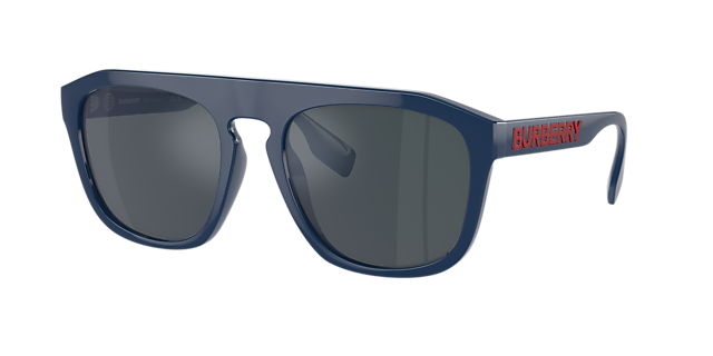 Burberry BE4396U Wren 57 Dark Grey Polar & Matte Black Polarized 