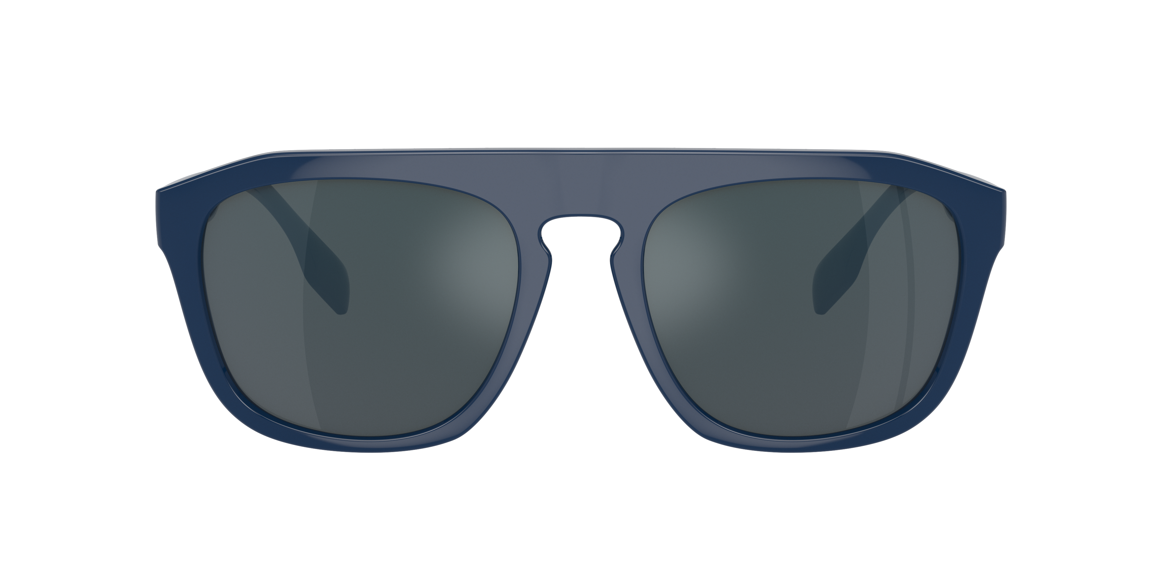 Burberry BE4396U Wren XL (57 - 20) com Lentes Cinza e Armação Azul