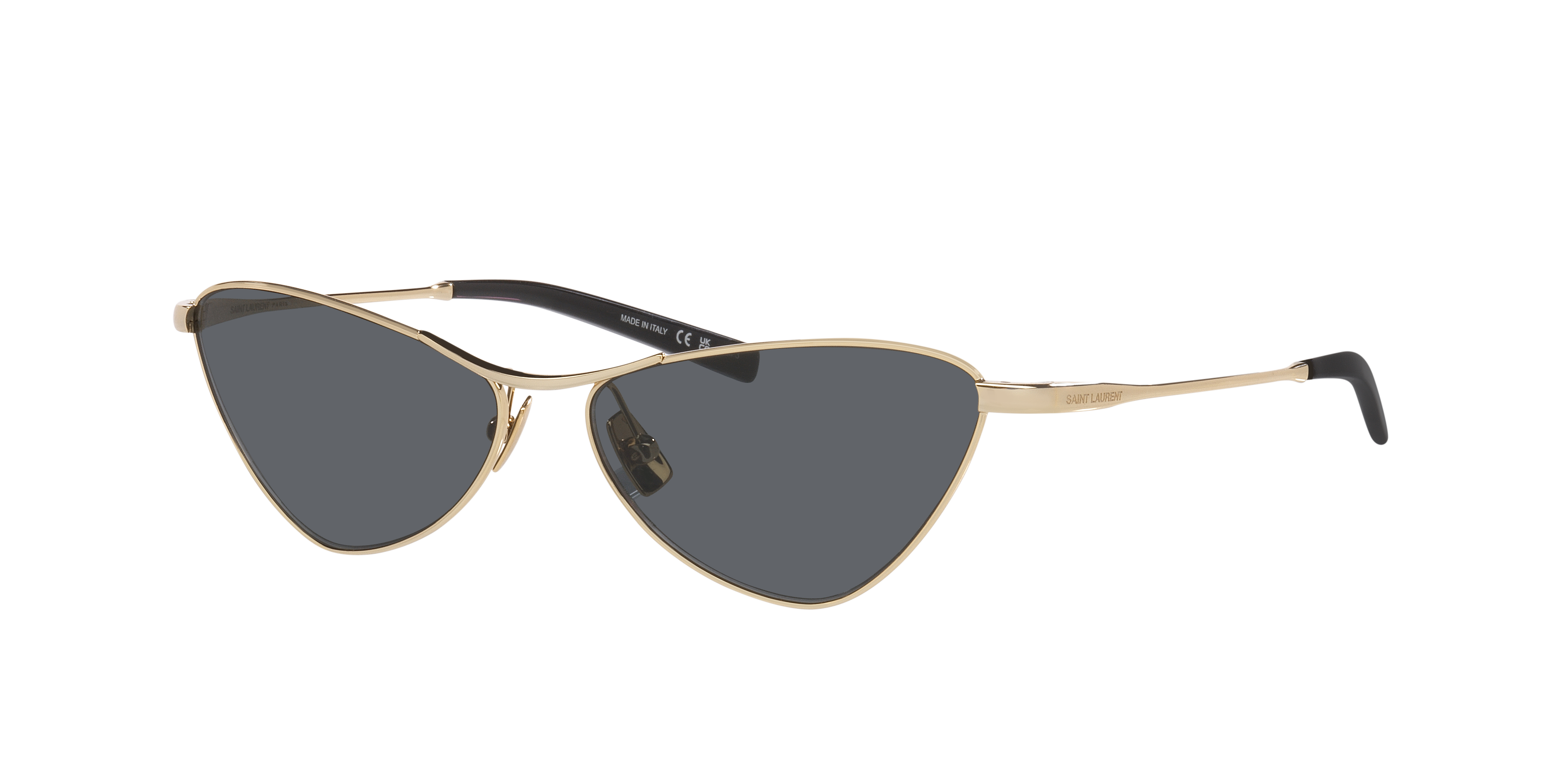 Saint Laurent SL830 L (56 - 14) with Black lenses and Gold frame